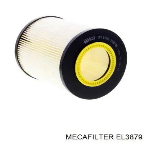 Елемент повітряного фільтра Mecafilter EL3879 ціна, від 7.89 USD