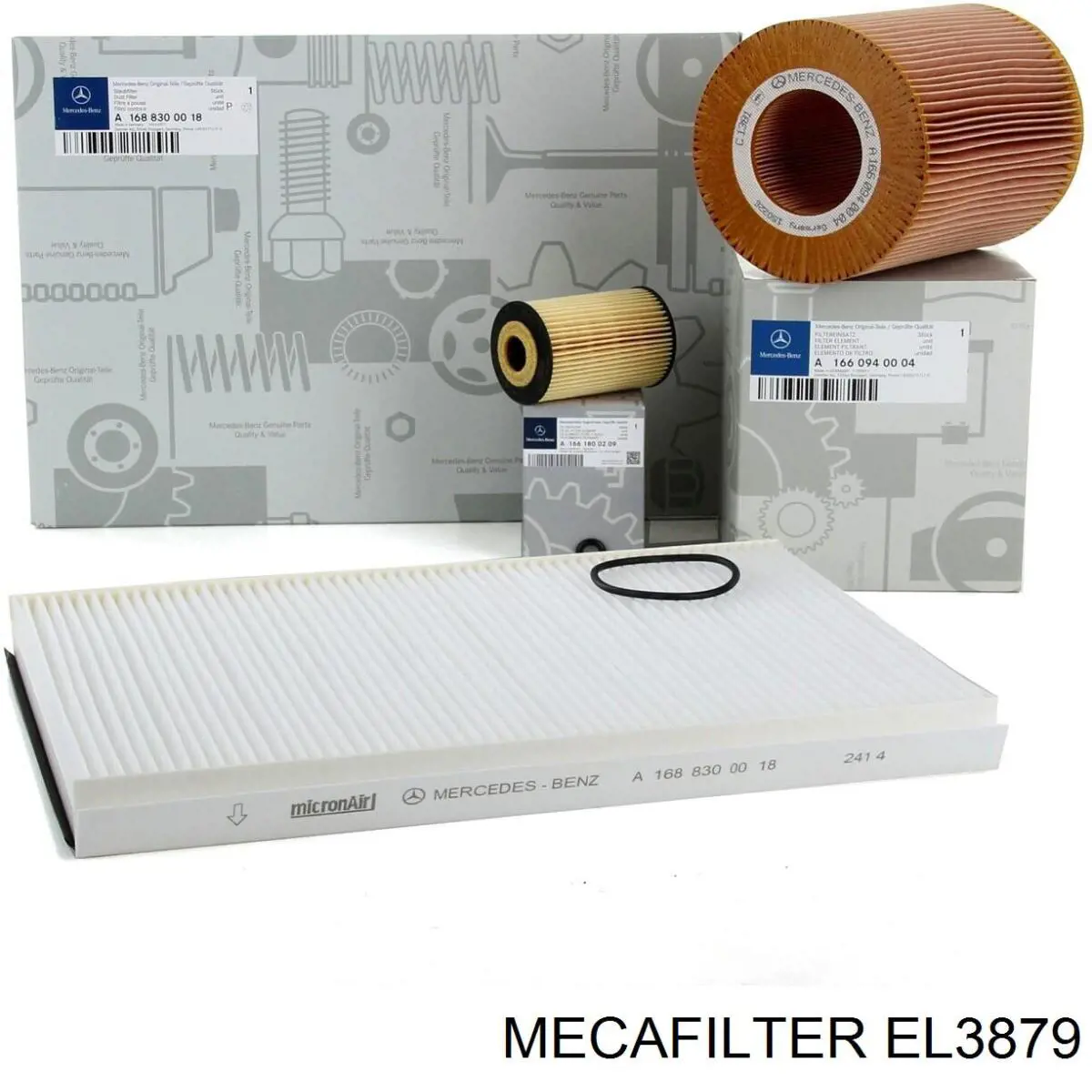 Повітряний фільтр EL3879 Mecafilter