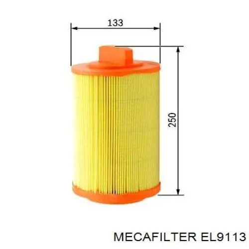 EL9113 Mecafilter фільтр повітряний