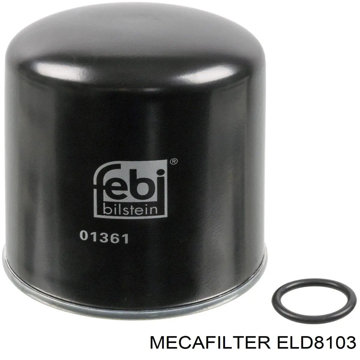 ELD8103 Mecafilter Фільтр осушувача повітря (вологомастиловідділювача) (TRUCK)