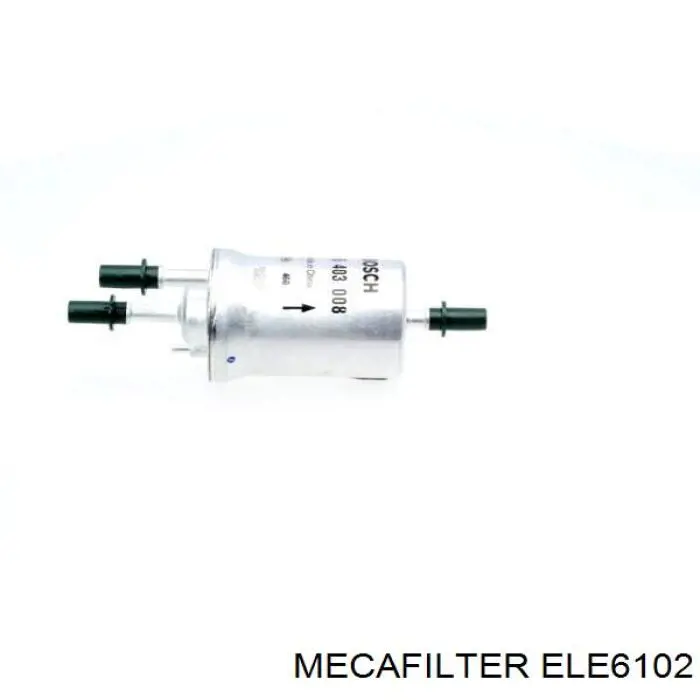 Фільтр тонкого очищення палива Mecafilter ELE6102 ціна, від 14.72 USD