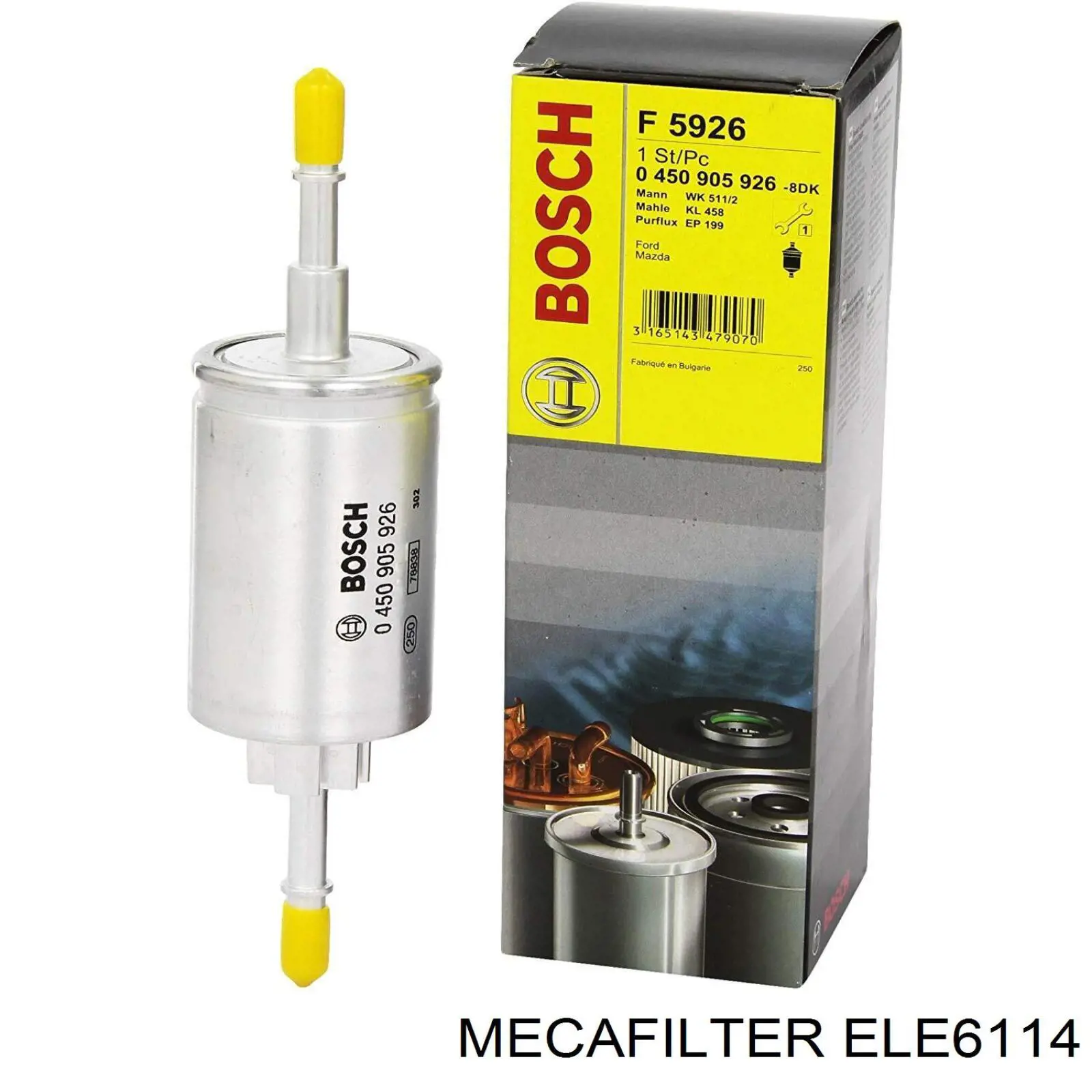 Купити ELE6114 Mecafilter Фільтр-відстійник палива грубої очистки