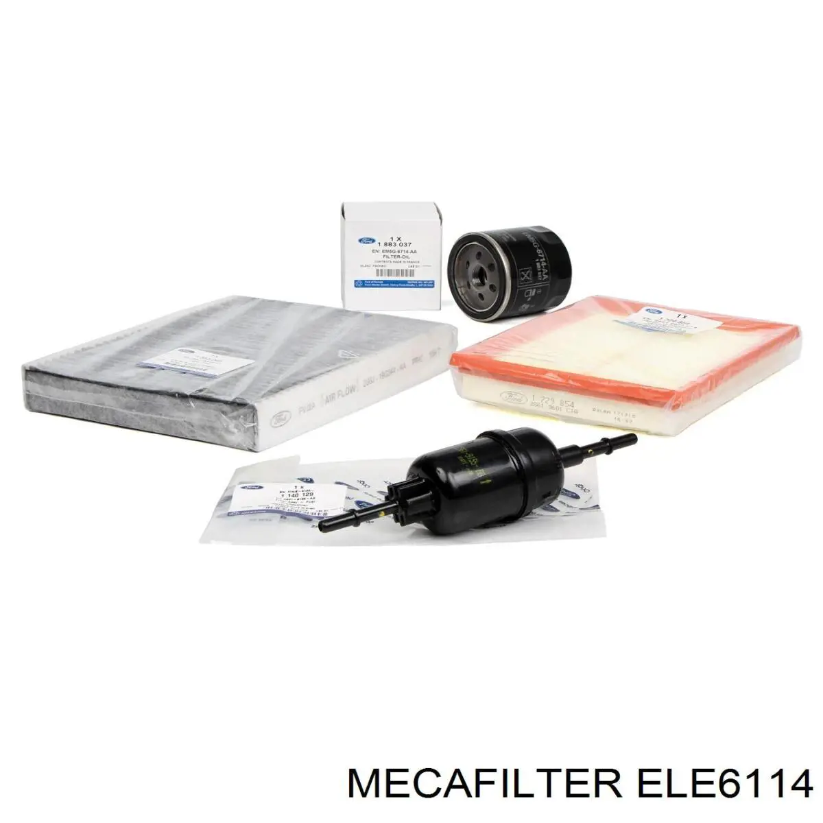 Фільтр тонкого очищення палива Mecafilter ELE6114 ціна, від 6.53 USD