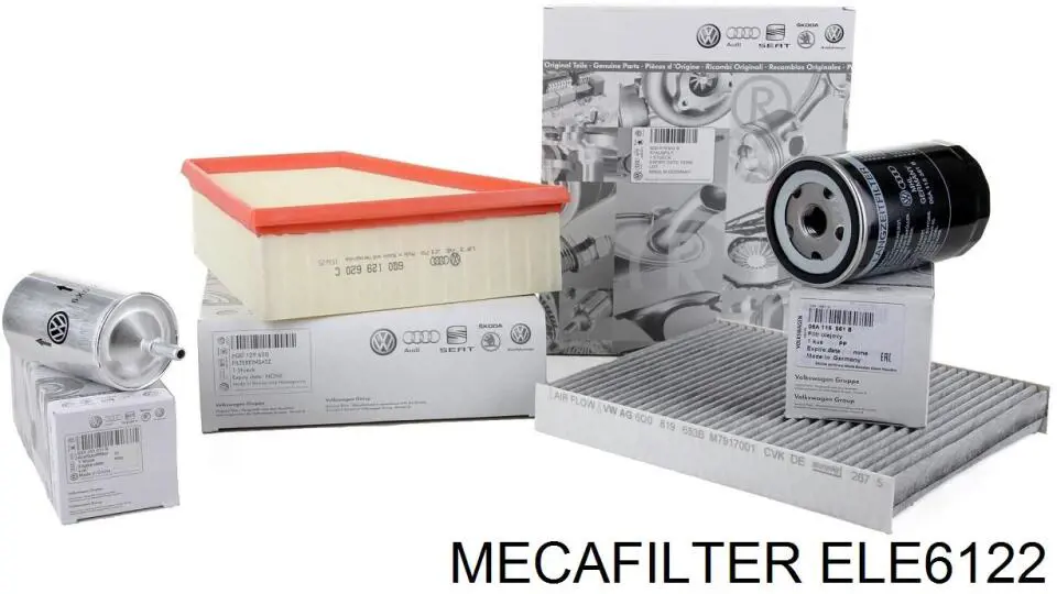 ELE6122 Mecafilter фільтр паливний
