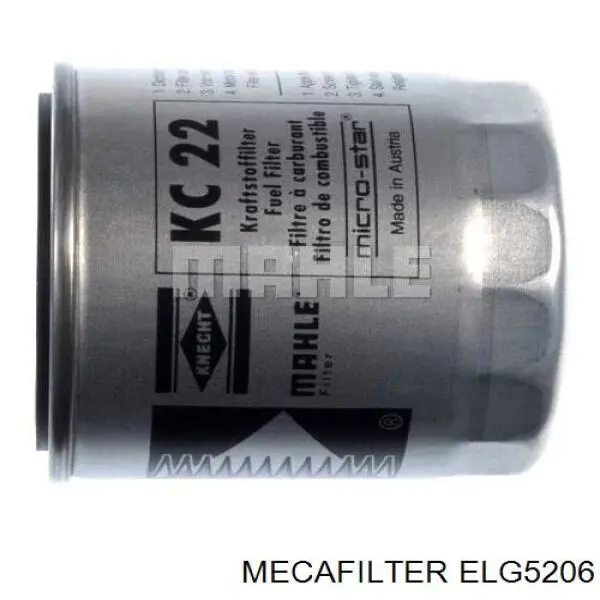 ELG5206 Mecafilter фільтр паливний