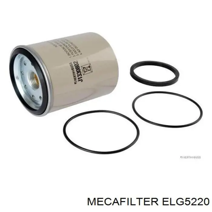 Фільтр тонкого очищення палива Mecafilter ELG5220 ціна, від 15.11 USD