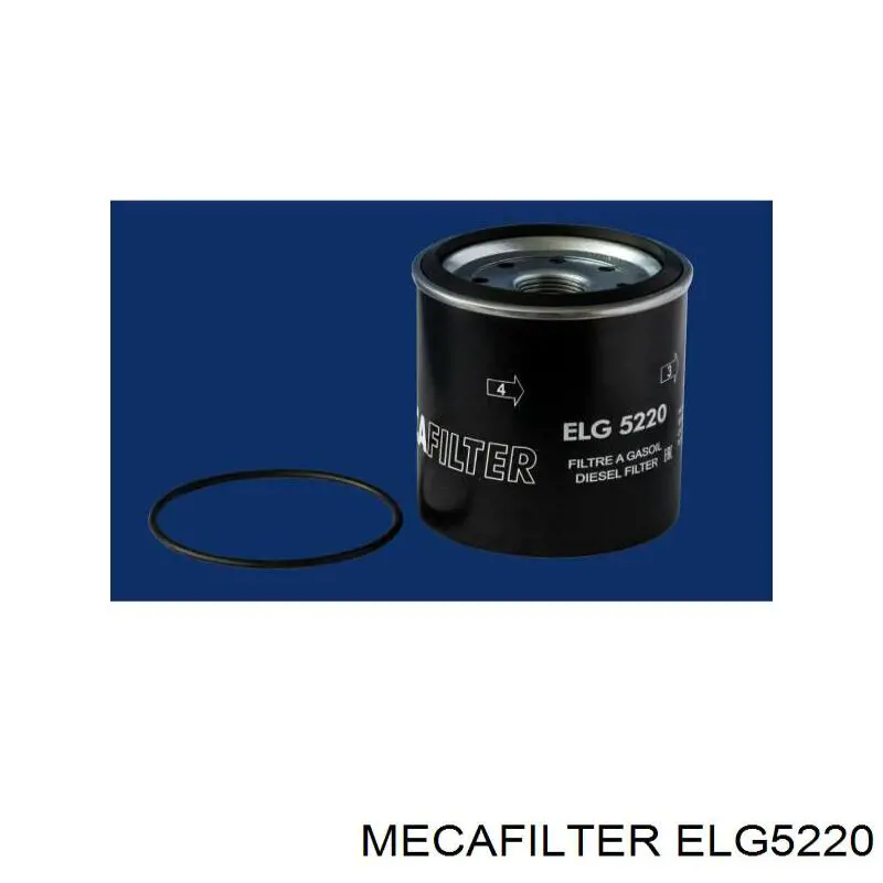 Фільтр паливний Mecafilter ELG5220