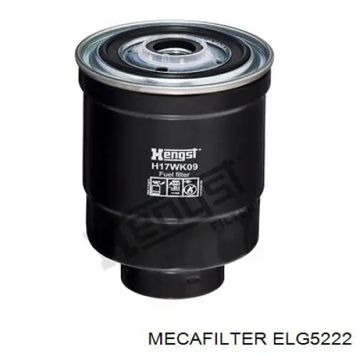 ELG5222 Mecafilter фільтр паливний