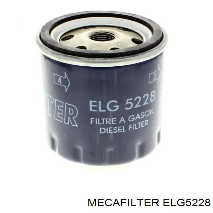 Паливний фільтр ELG5228 Mecafilter