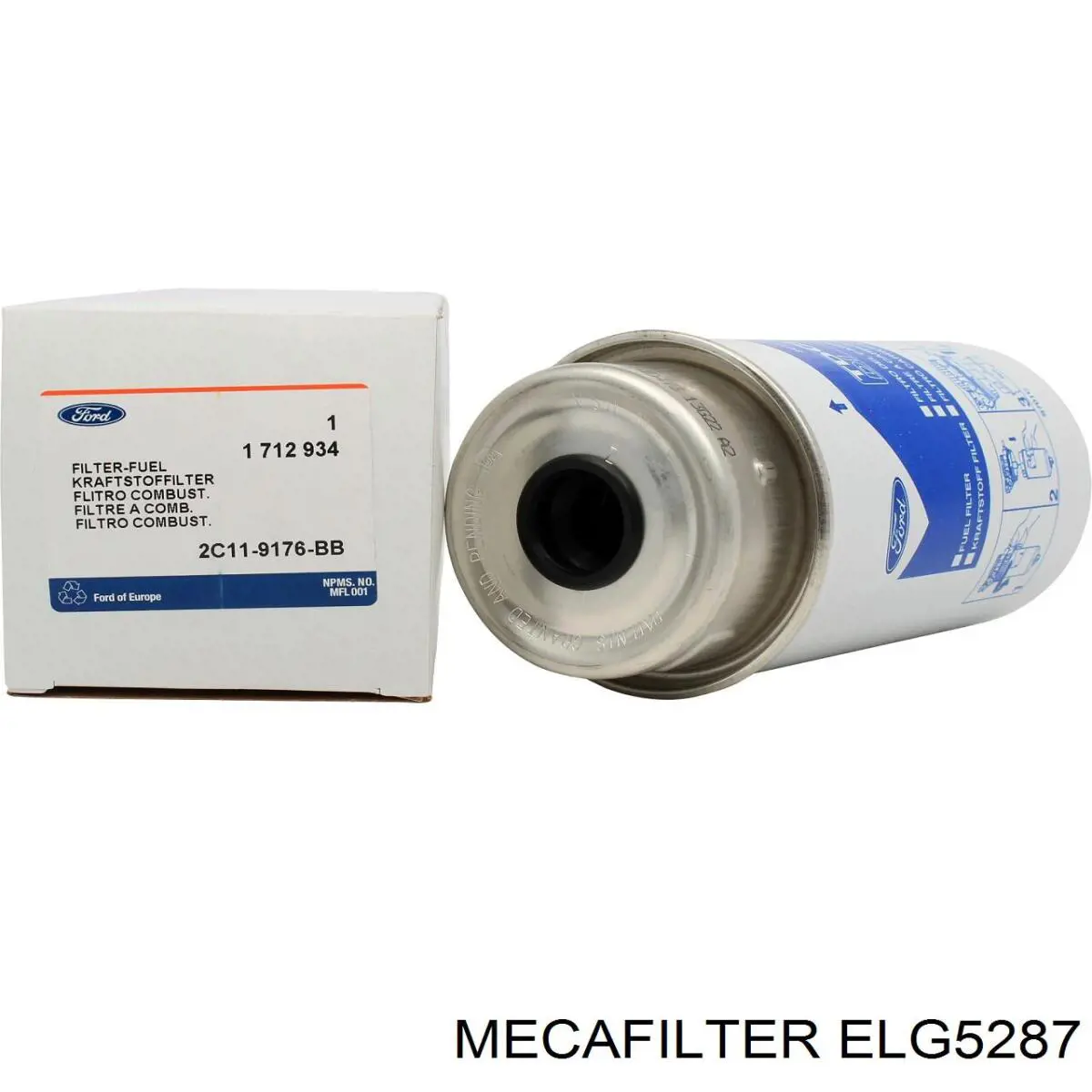 Фільтр паливний Mecafilter ELG5287