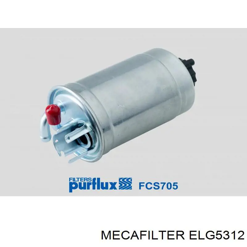 Фільтр паливний Mecafilter ELG5312
