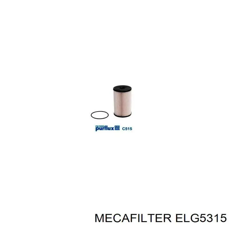 Фільтр тонкого очищення палива Mecafilter ELG5315 ціна, від 9.39 USD