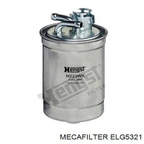 ELG5321 Mecafilter фільтр паливний