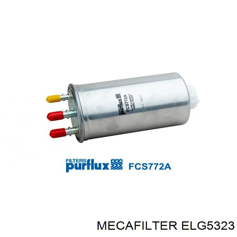 Купити ELG5323 Mecafilter Фільтр-відстійник палива грубої очистки