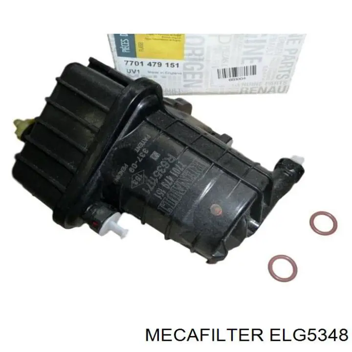 Паливний фільтр ELG5348 Mecafilter