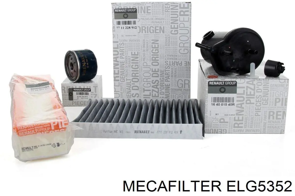 Фільтр тонкого очищення палива Mecafilter ELG5352 ціна, від 18.04 USD