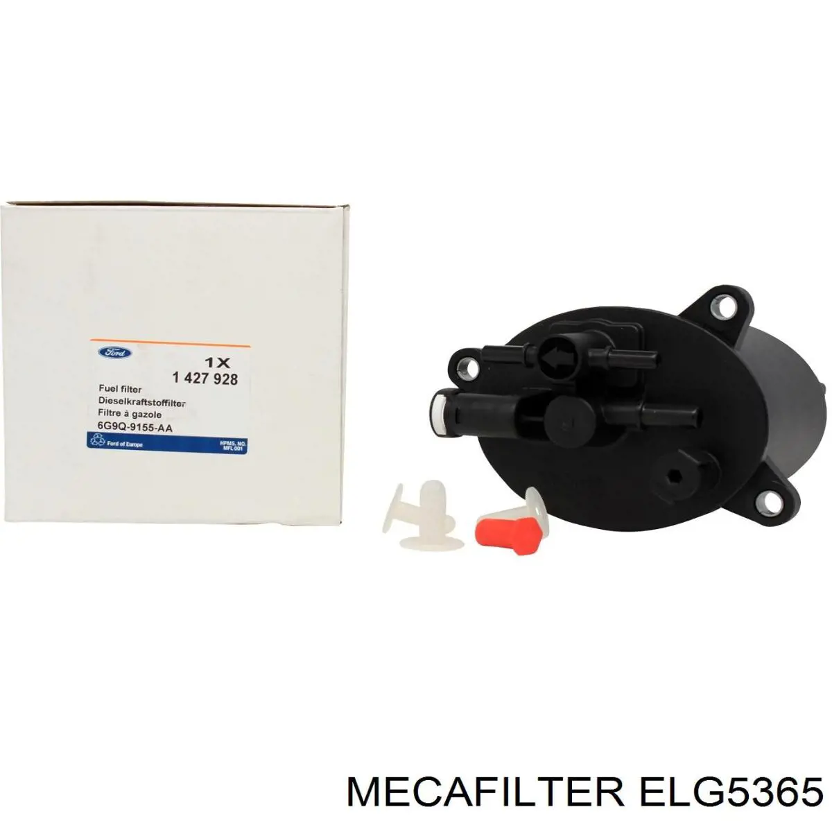 Фільтр паливний Mecafilter ELG5365