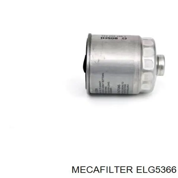 Фільтр тонкого очищення палива Mecafilter ELG5366 ціна, від 8.81 USD