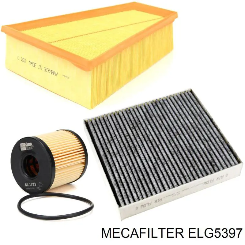 Фільтр тонкого очищення палива Mecafilter ELG5397 ціна, від 15.82 USD