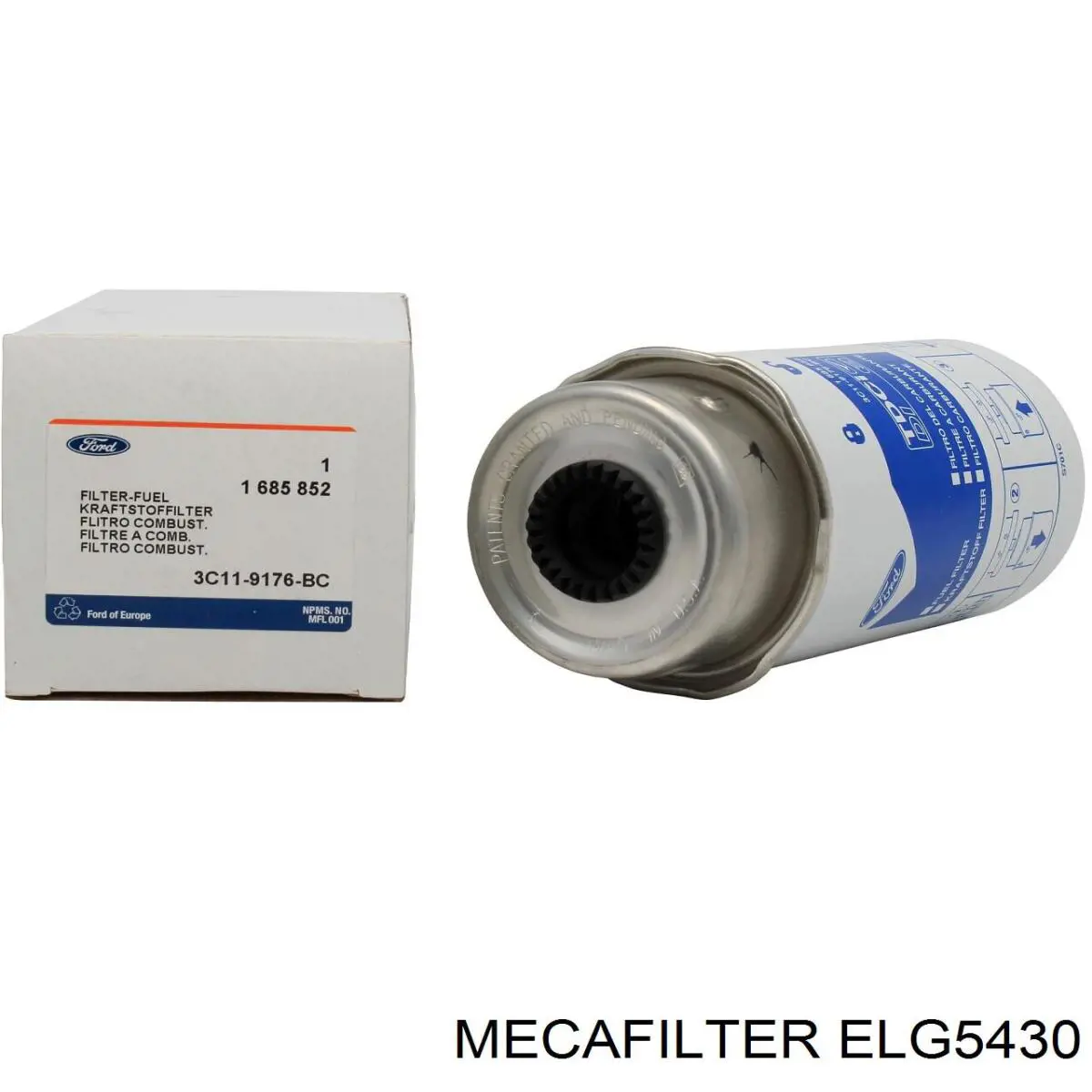 ELG5430 Mecafilter фільтр паливний