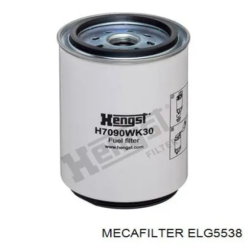 Паливний фільтр ELG5538 Mecafilter