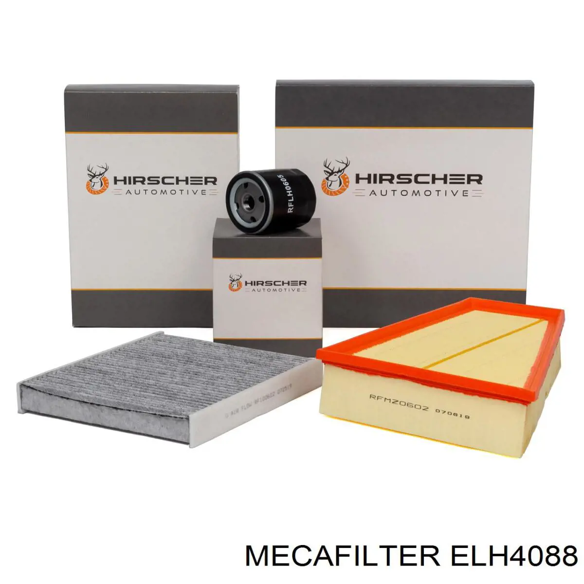 Масляний фільтр двигуна Mecafilter ELH4088 ціна, від 5.58 USD