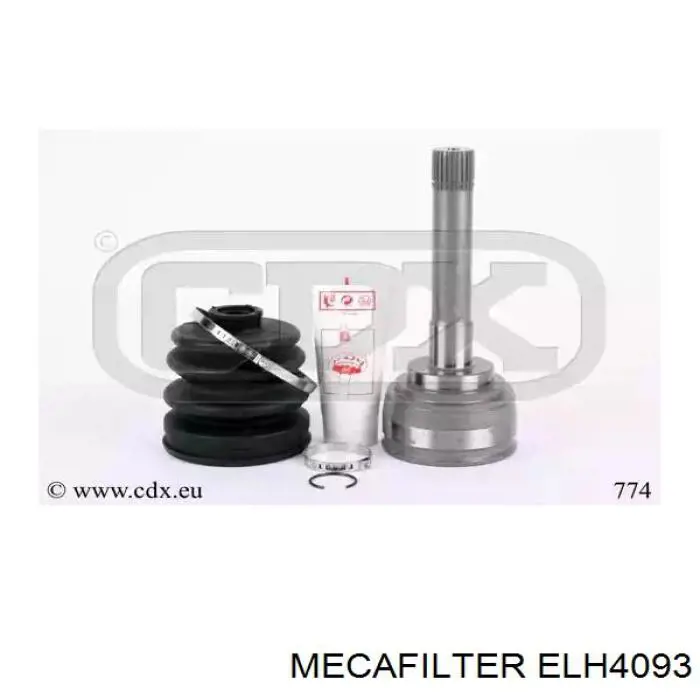 ELH4093 Mecafilter Фільтр масла