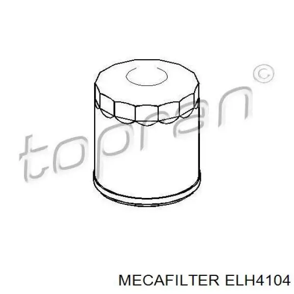ELH4104 Mecafilter Фільтр масла