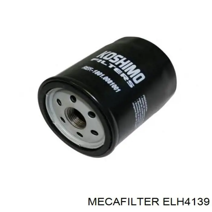 Масляний фільтр двигуна Mecafilter ELH4139 ціна, від 4.31 USD