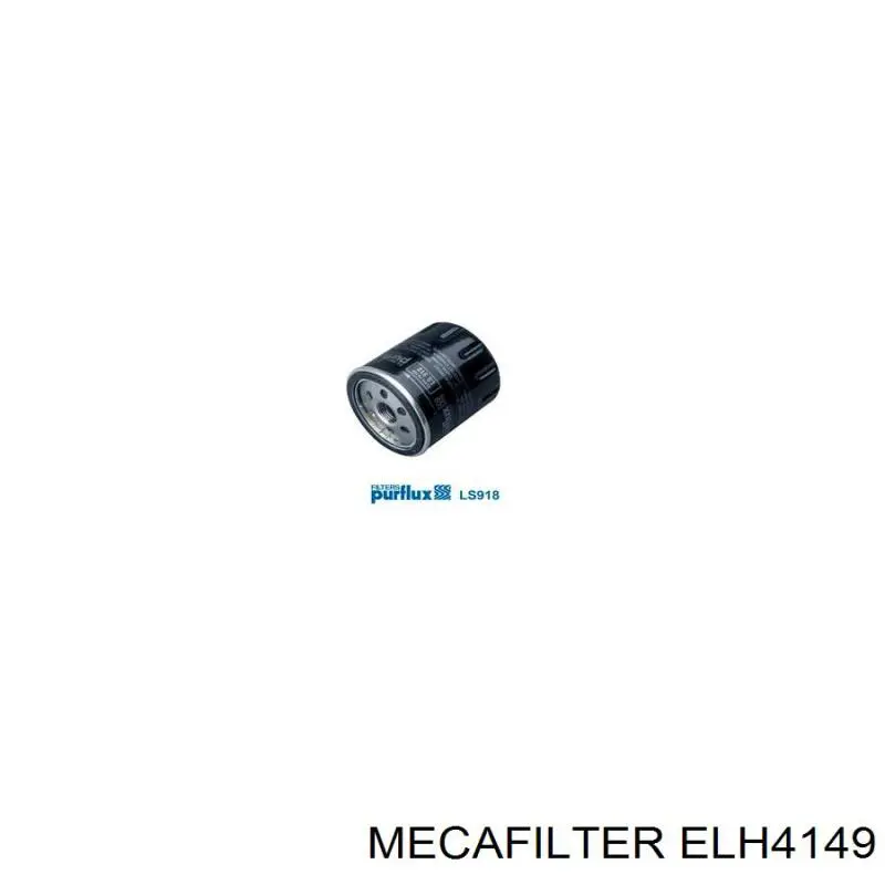 Масляний фільтр ELH4149 Mecafilter