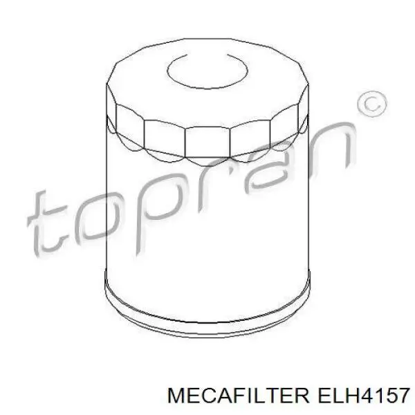 ELH4157 Mecafilter фільтр масляний
