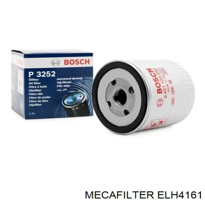 Масляний фільтр ELH4161 Mecafilter