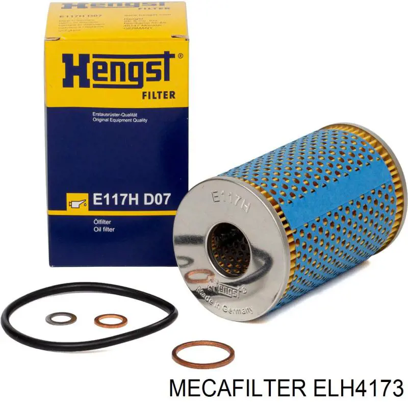Купити ELH4173 Mecafilter Фільтр очищення масла відцентровий