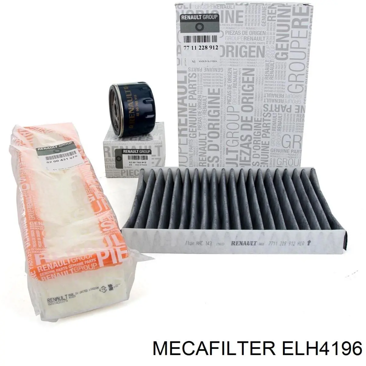 Фільтр масляний Mecafilter ELH4196
