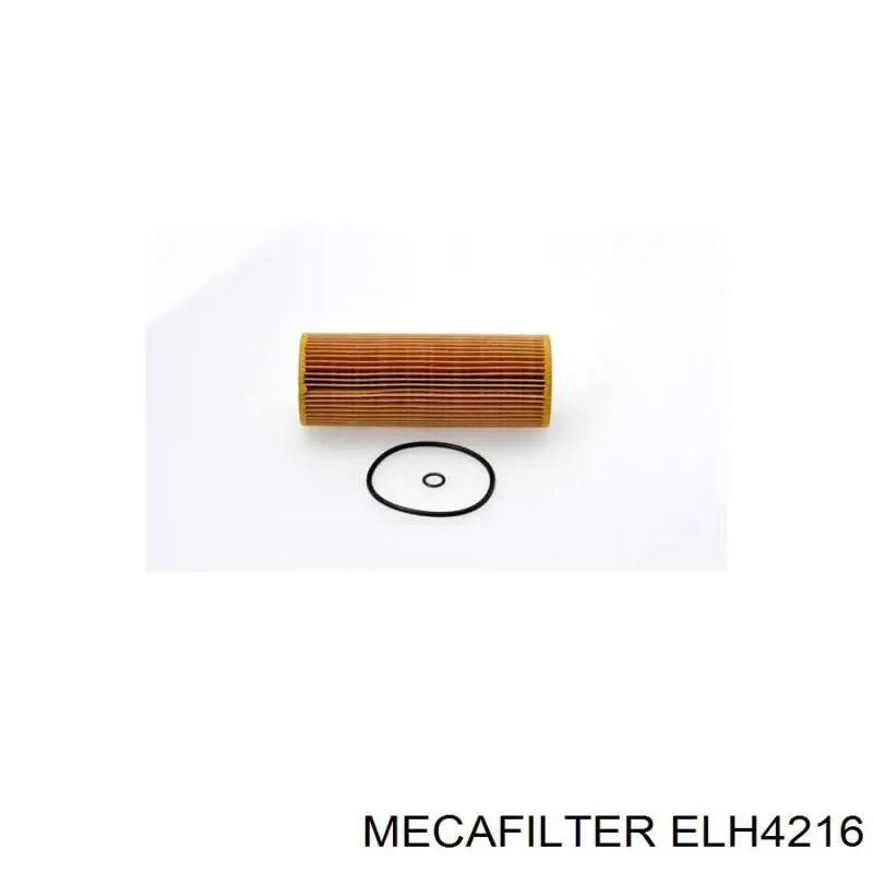 Масляний фільтр двигуна Mecafilter ELH4216 ціна, від 4.10 USD