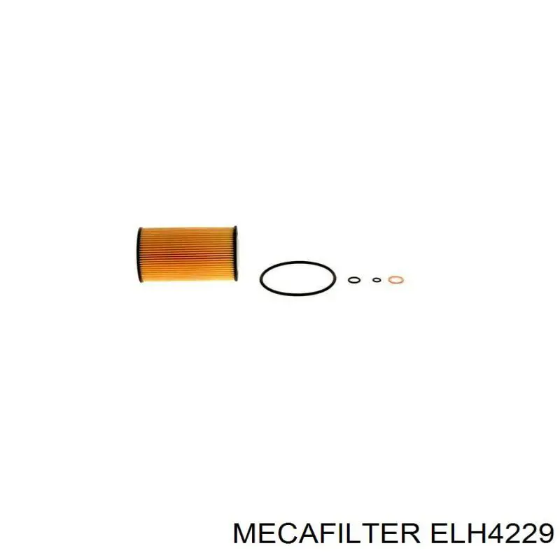 Масляний фільтр ELH4229 Mecafilter