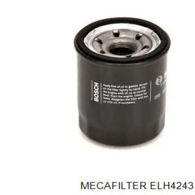 Масляний фільтр двигуна Mecafilter ELH4243 ціна, від 6.70 USD