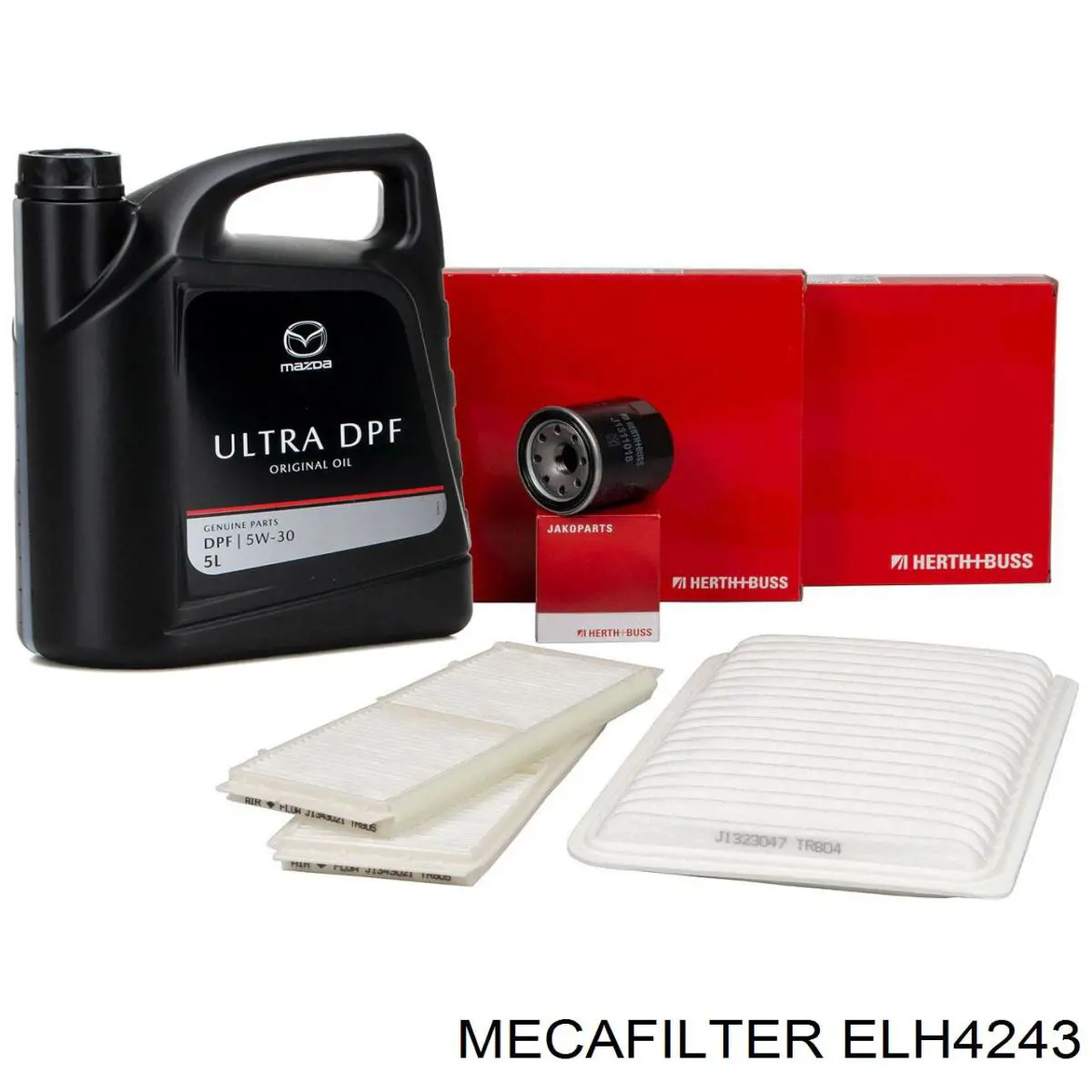 Масляний фільтр двигуна Mecafilter ELH4243 ціна, від 6.70 USD