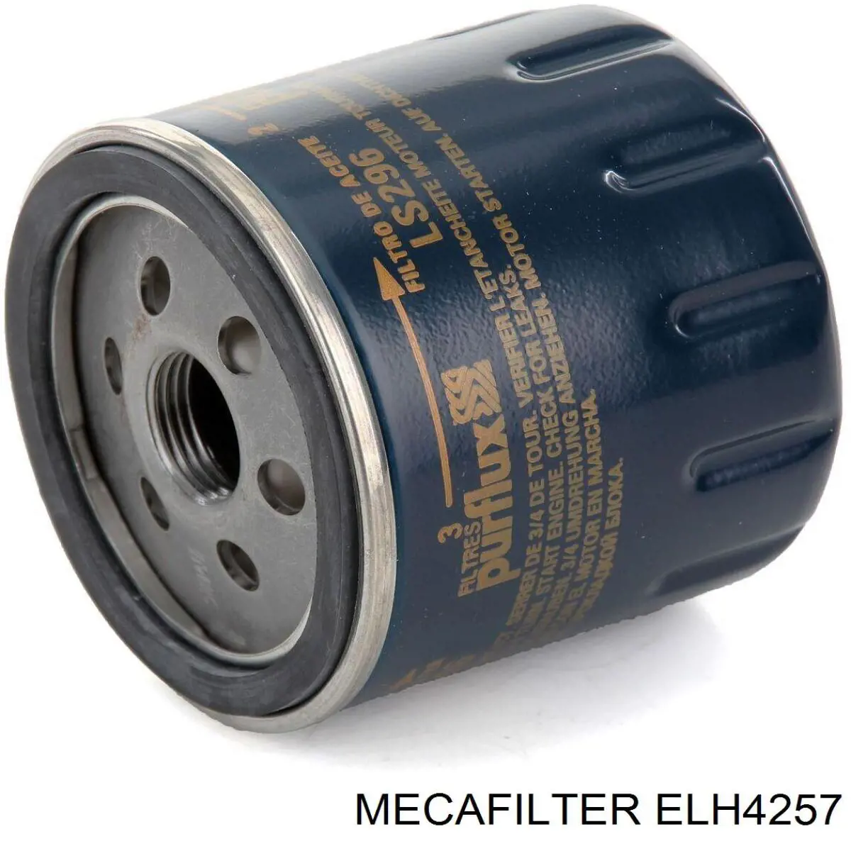 Масляний фільтр двигуна Mecafilter ELH4257 ціна, від 4.71 USD