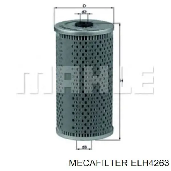 Купити ELH4263 Mecafilter Фільтр очищення масла відцентровий
