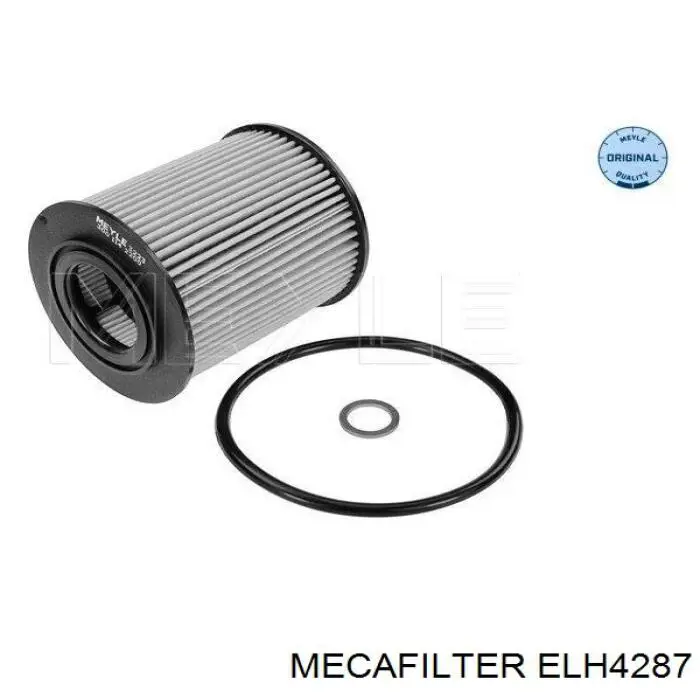 Масляний фільтр двигуна Mecafilter ELH4287 ціна, від 5.62 USD