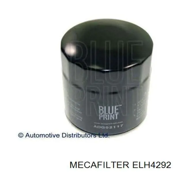 Масляний фільтр двигуна Mecafilter ELH4292 ціна, від 6.77 USD