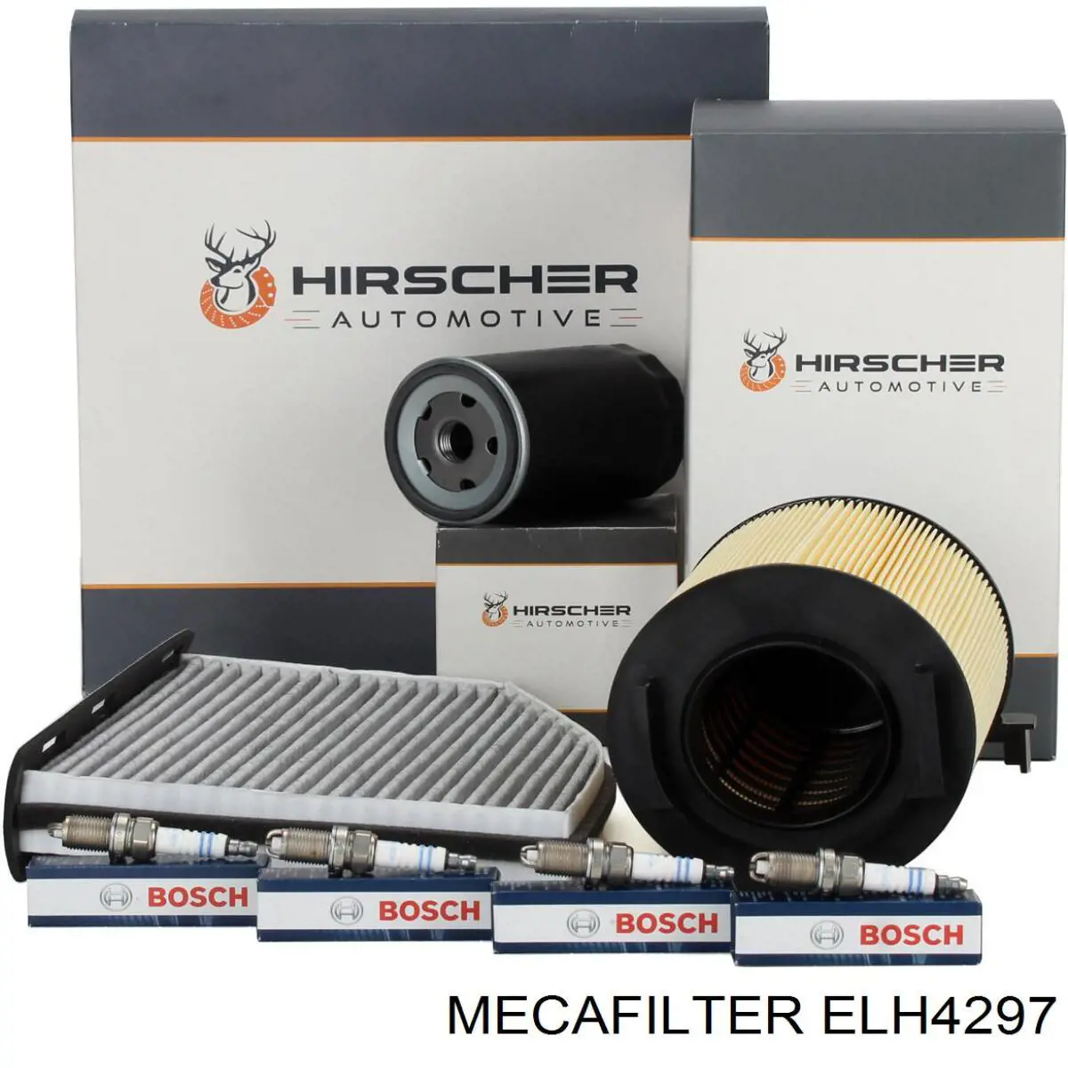 Масляний фільтр ELH4297 Mecafilter