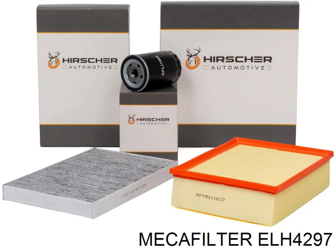 Фільтр масляний Mecafilter ELH4297