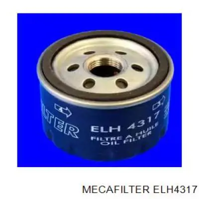 Масляний фільтр двигуна Mecafilter ELH4317 ціна, від 5.53 USD