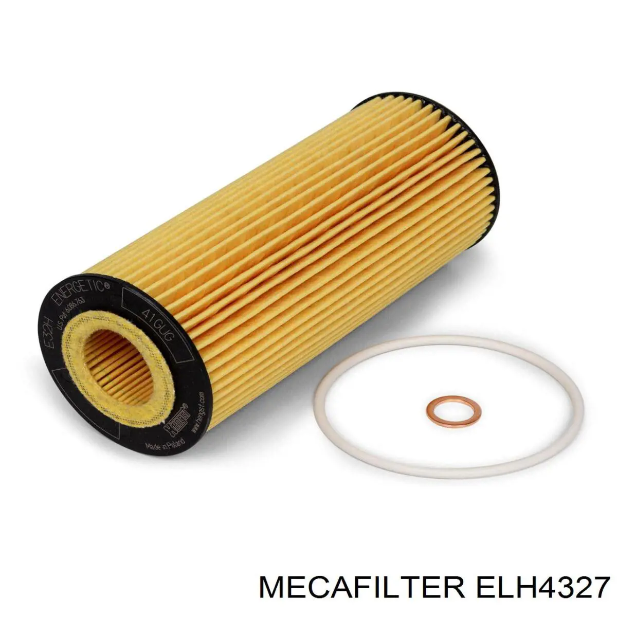 Масляний фільтр ELH4327 Mecafilter