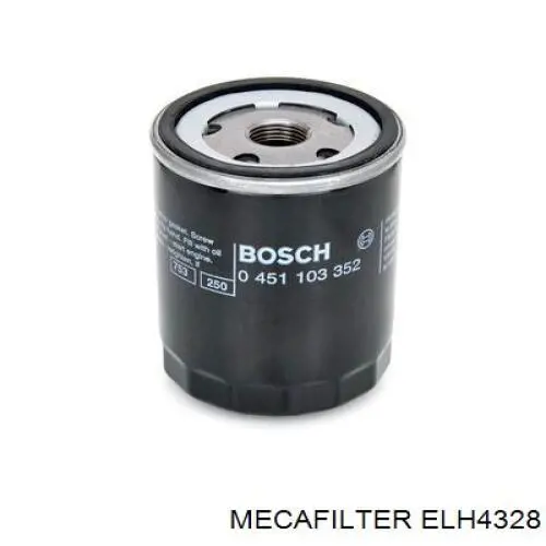 ELH4328 Mecafilter фільтр масляний