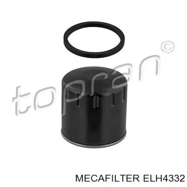 Масляний фільтр двигуна Mecafilter ELH4332 ціна, від 6.06 USD