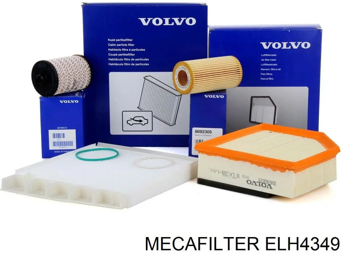 Купити ELH4349 Mecafilter Фільтр очищення масла відцентровий
