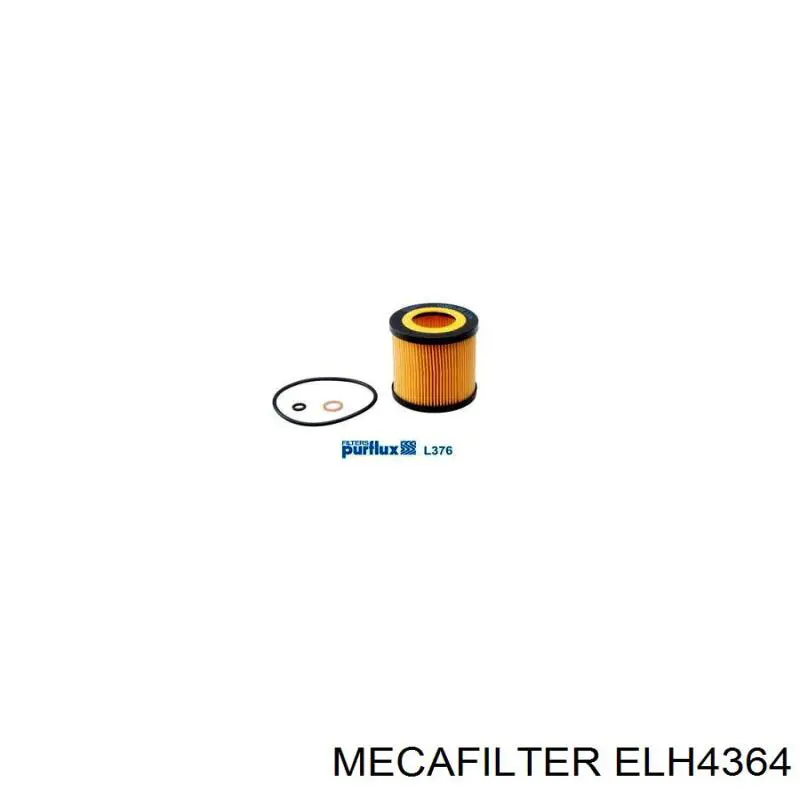 Фільтр масляний Mecafilter ELH4364